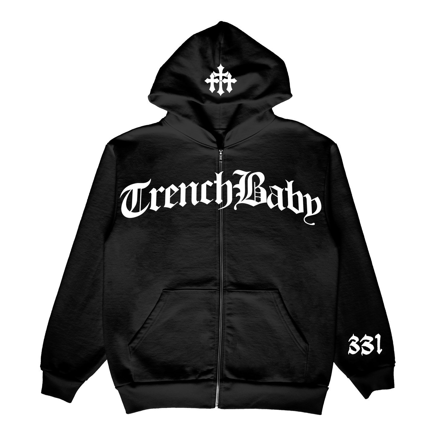 Black Zip Up