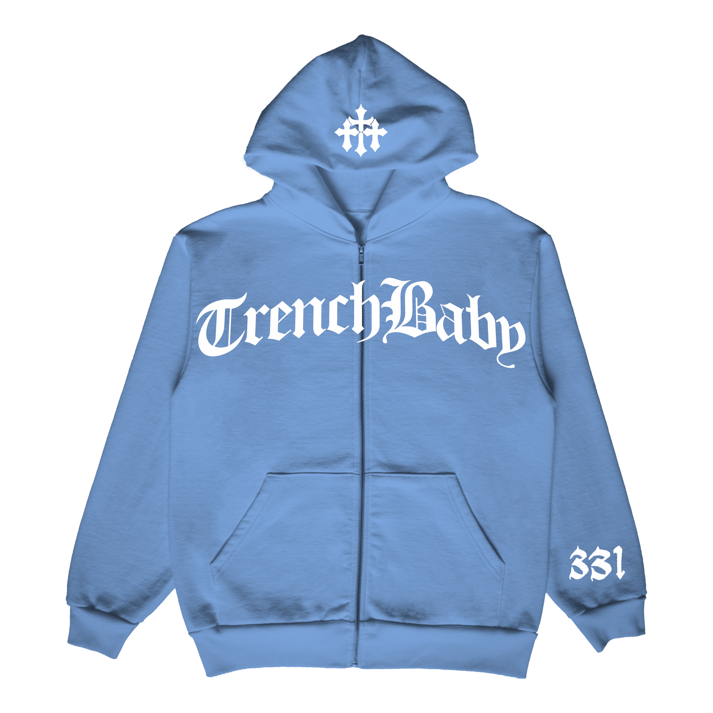 Blue Zip Up