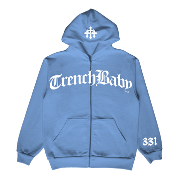 Blue Zip Up